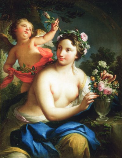 Allegorie des Frühlings, ca. 1760 von Andrea Casali